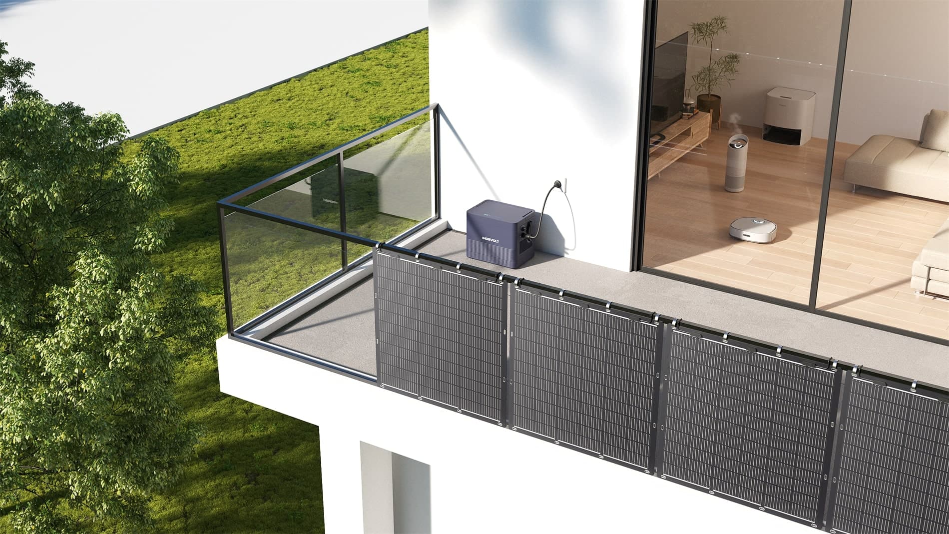 balcony energy storage system